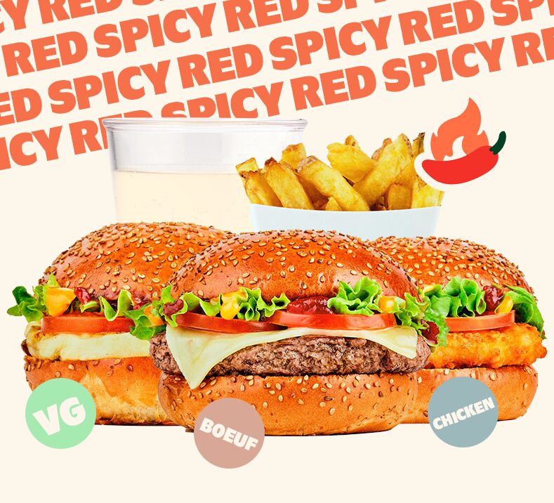 Menu red spicy