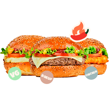 Burger Red Spicy